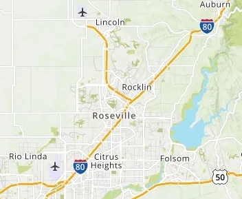 Service area map